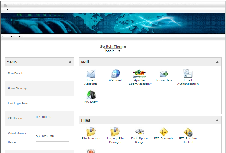free hosting with cpanel